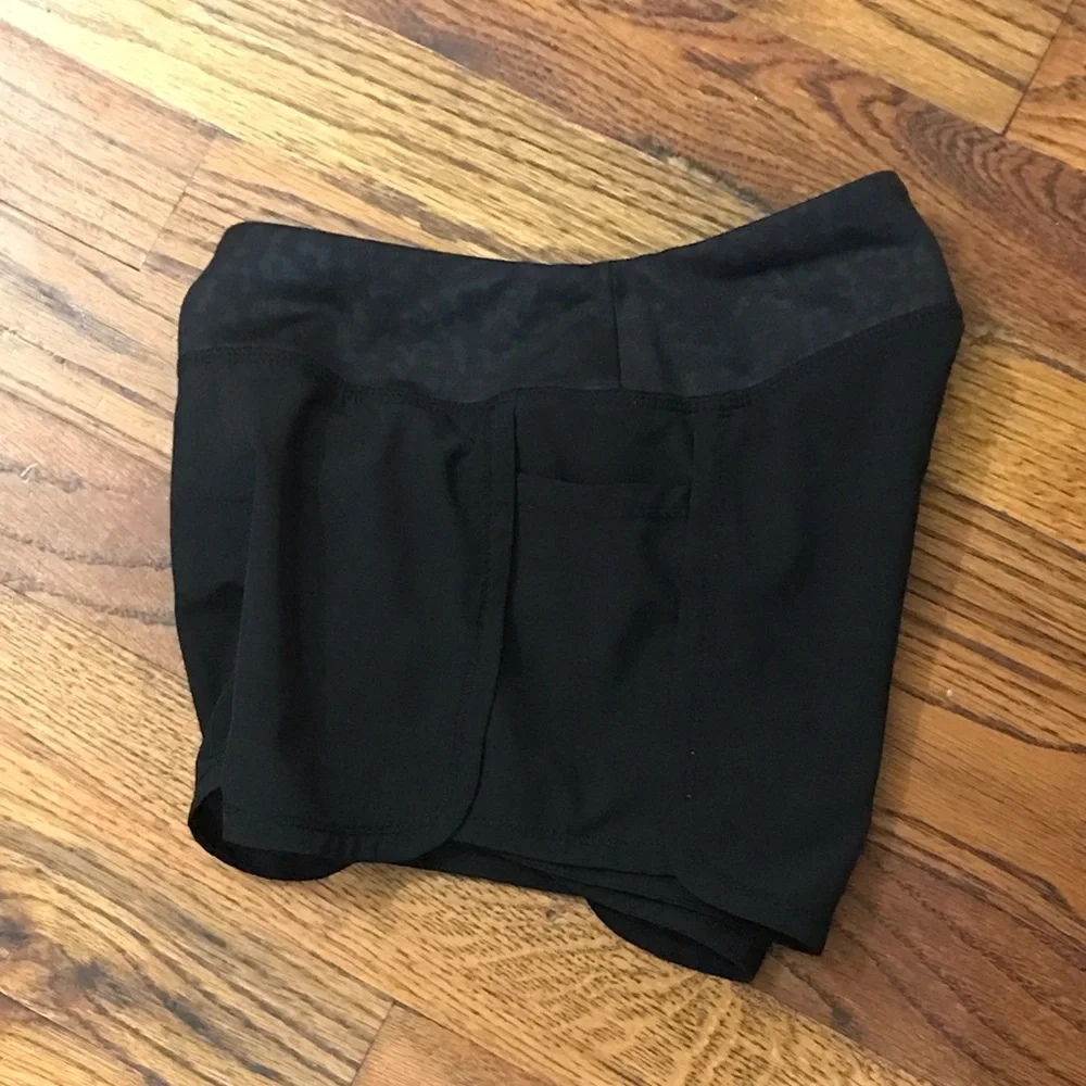 Girls Old Navy Active Wear Activewear Dri-Fit Black Shorts 4 / 5 XS Side Pockets